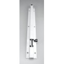 Verrou aluminium F-111 50 mm acier