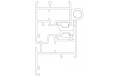 Pernio reversible deslizante