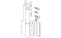 Pernio reversible deslizante
