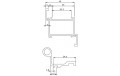 Pernio reversible deslizante