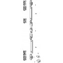 Pack micro-ventilation verticale + crémone SIGMA U