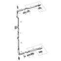 Micro-ventilation pack, horizontal + SIGMA U espagnolette