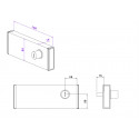 Sliding window lock, keyed alike CM-12