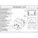 Railing extension 40x60