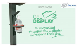Gel Display. Dispensador de gel sin contacto