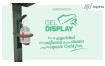 Gel Display. Distributeur de gel sans contact